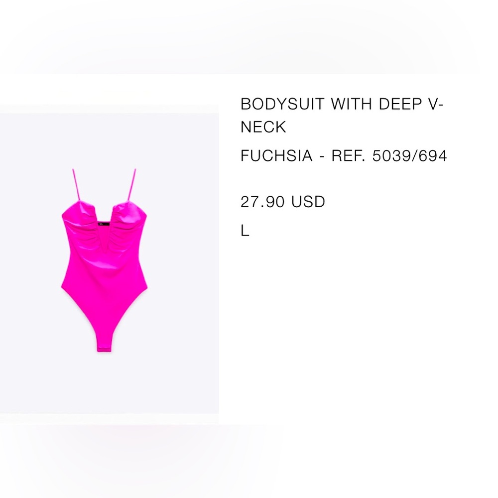 Cute fuchsia bodysuit. New